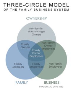 Three-Circle Model of the Family Business System